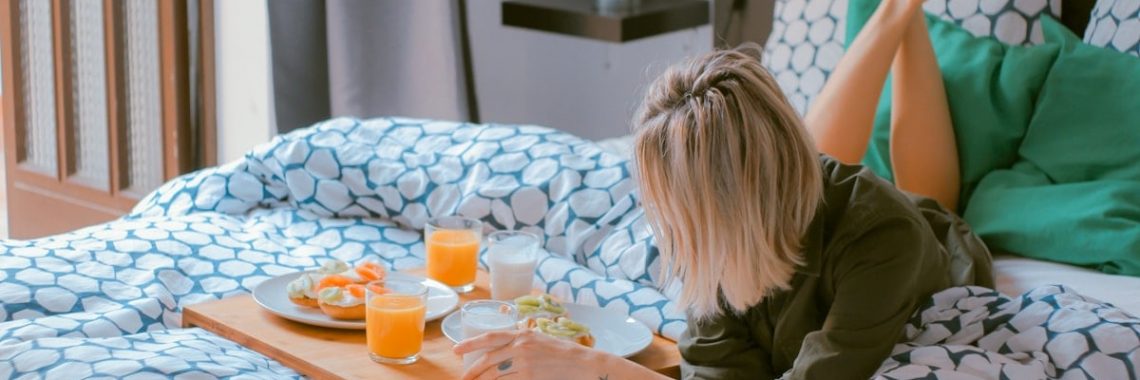 Breakfast in bed